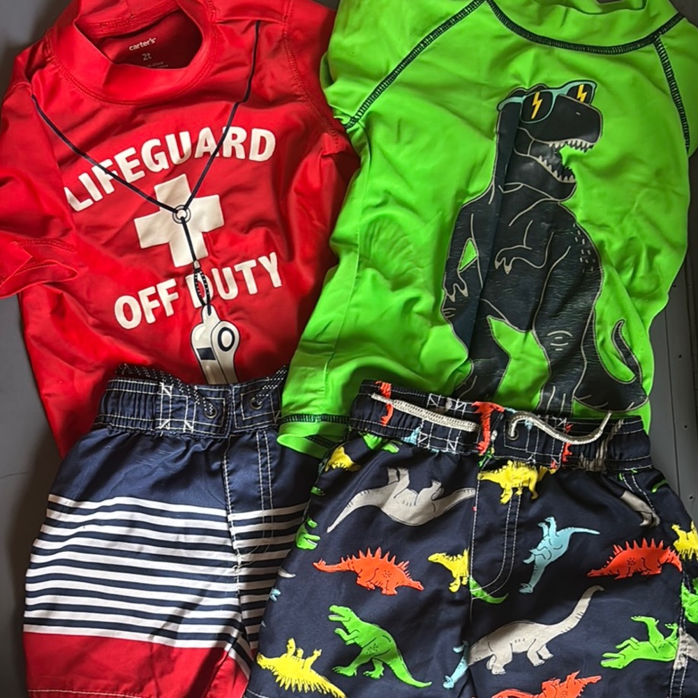 Carter's Kids Swimwear (2 sets)